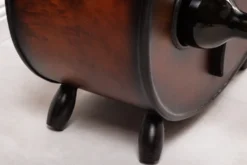 Extravagantes Weinregal CELLO 133cm braun Tannenholz für 10 Flaschen