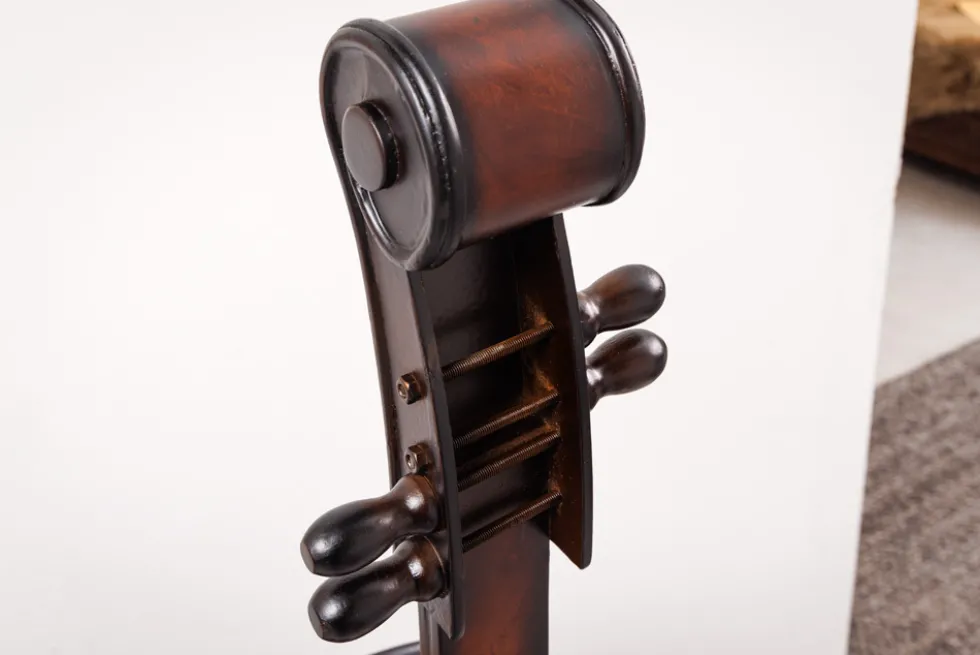 Extravagantes Weinregal CELLO 133cm braun Tannenholz für 10 Flaschen