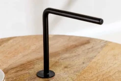 Handgearbeiteter Beistelltisch SIMPLY CLEVER 60cm natur Mangoholz mit Griff
