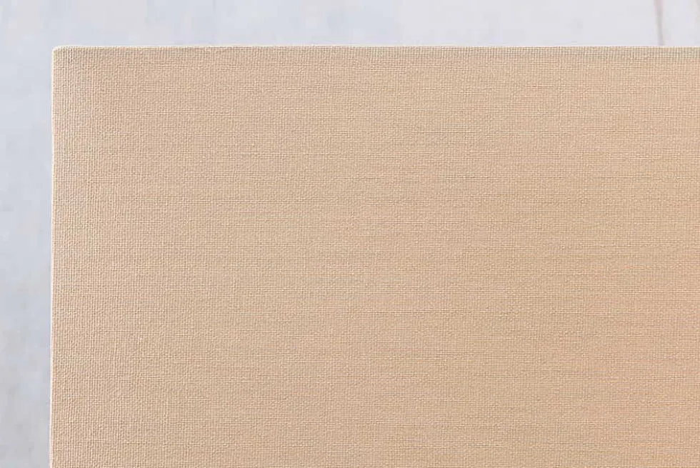 Handgefertigte Tischlampe ROUSILIQUE 80cm natur Eisenholz beige mit Lampenschirm