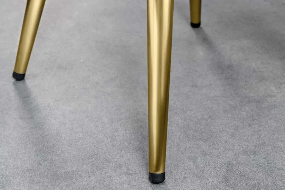Höhenverstellbarer Barhocker INDUSTRIAL gold schwarz Metall rund drehbar Industrial Design