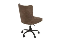 Höhenverstellbarer Bürostuhl VICTORIAN vintage taupe mit Armlehne