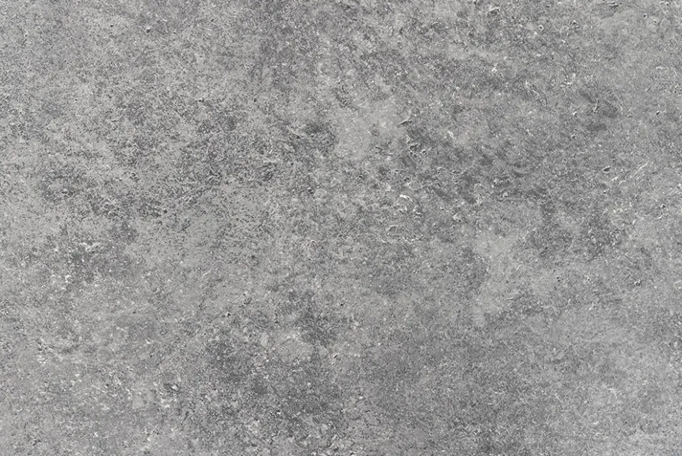 Industrial Esstisch APARTMENT 120cm grau Beton-Design schwarzes Metallgestell