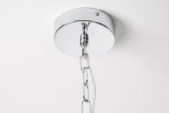 Industrial Hängelampe INDUSTRIAL 45cm silber Chrom Designklassiker