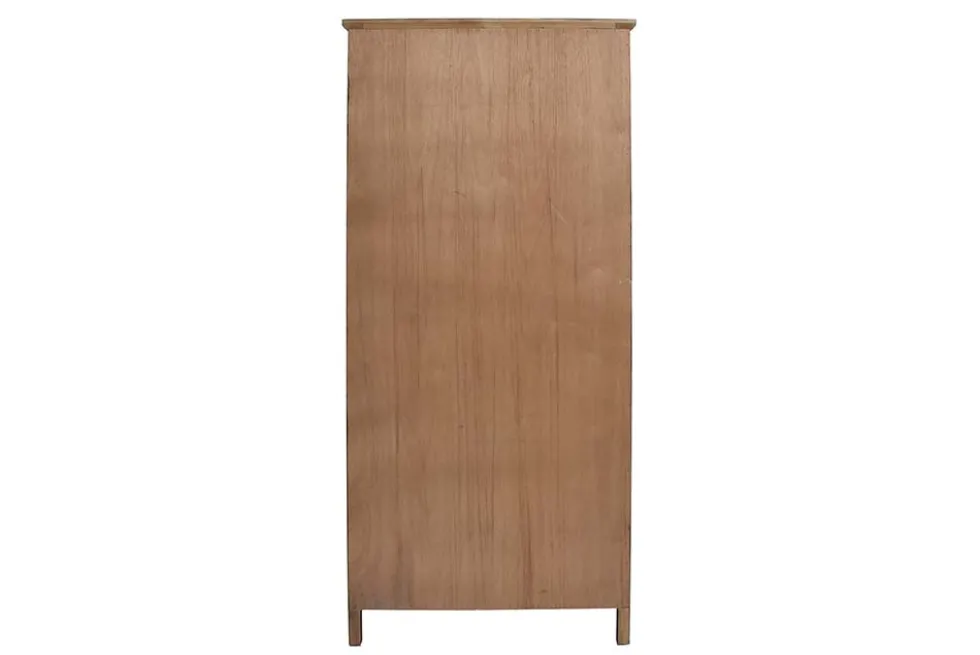 Industrial Schubladenschrank SECRETS 150cm braun schwarz Metall Pinienholz Vintage