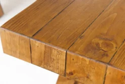 Industrial Sitzbank FINCA 240cm vintage braun recyceltes Pinienholz Eisen