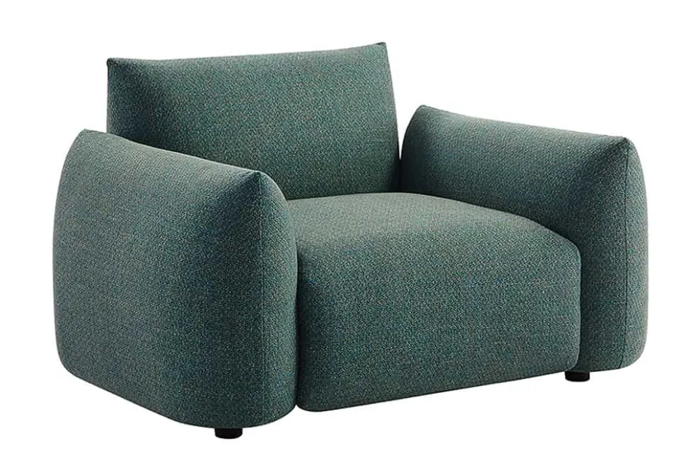 In- und Outdoor Gartensessel SEAHAWK türkis Aluminium Olefin 1-Sitzer Sofa wetterfest