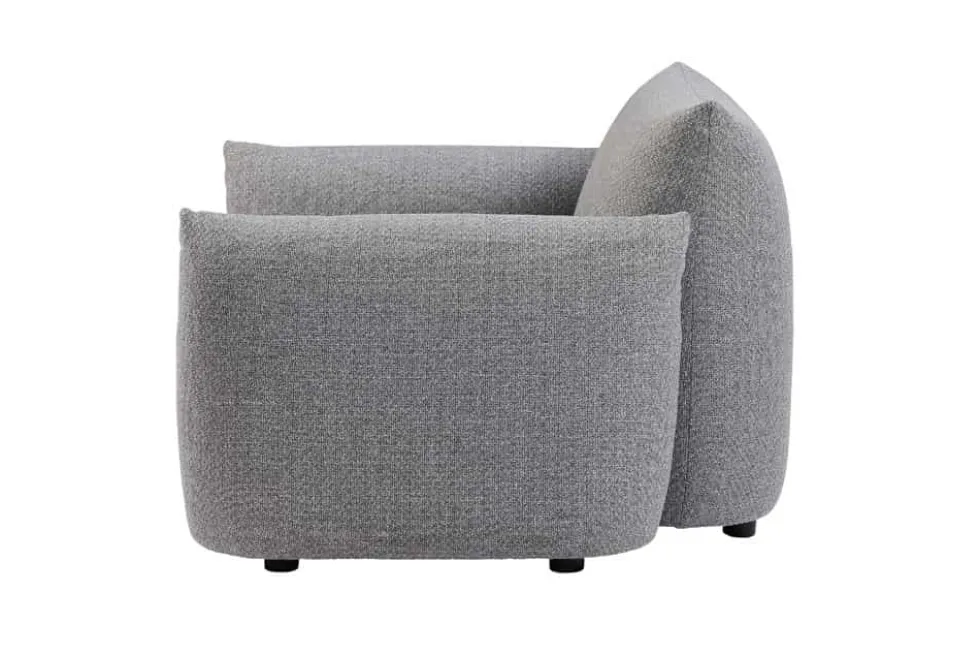 In- und Outdoor Gartensessel SEAHAWK anthrazit Aluminium Olefin 1-Sitzer Sofa wetterfest