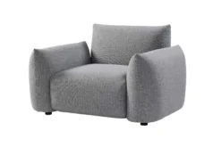 In- und Outdoor Gartensessel SEAHAWK anthrazit Aluminium Olefin 1-Sitzer Sofa wetterfest