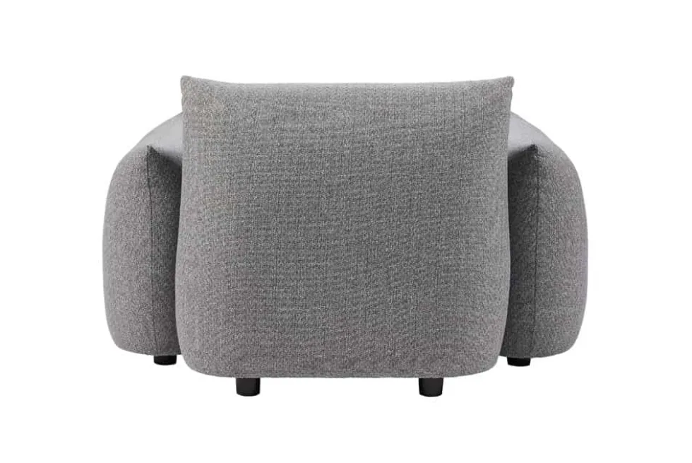 In- und Outdoor Gartensessel SEAHAWK anthrazit Aluminium Olefin 1-Sitzer Sofa wetterfest