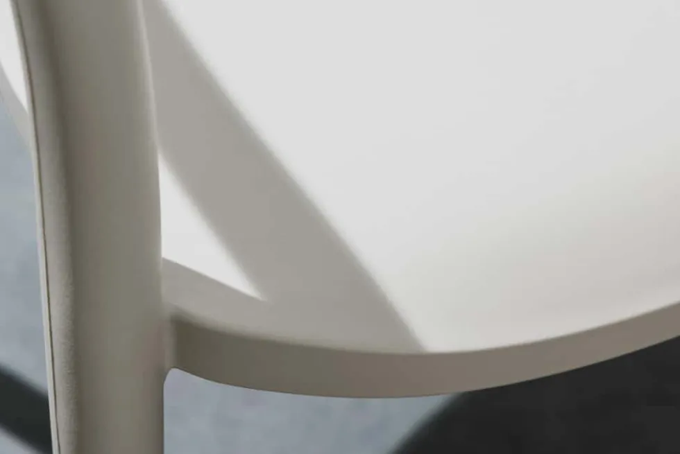 In- und Outdoor Gartenstuhl STUDIO ITALIA taupe stapelbar wetterfest