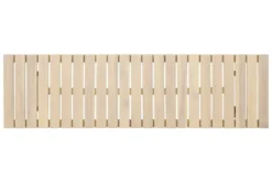 In- und Outdoor Sitzbank BALI 110cm natur hell Akazienholz wetterfest Balkonbank