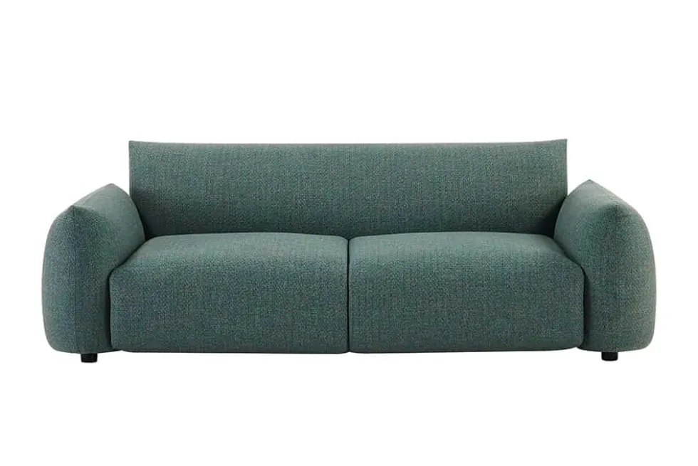 In- und Outdoor Sofa SEAHAWK 205cm türkis Aluminium Olefin wetterfest 2-Sitzer Couch