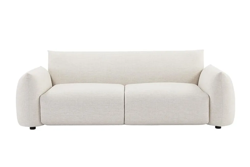 In- und Outdoor Sofa SEAHAWK 205cm creme Aluminium Olefin wetterfest 2-Sitzer Couch
