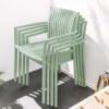 In- und Outdoor Stuhl STUDIO ITALIA salbei stapelbar wetterfest Gartenstuhl