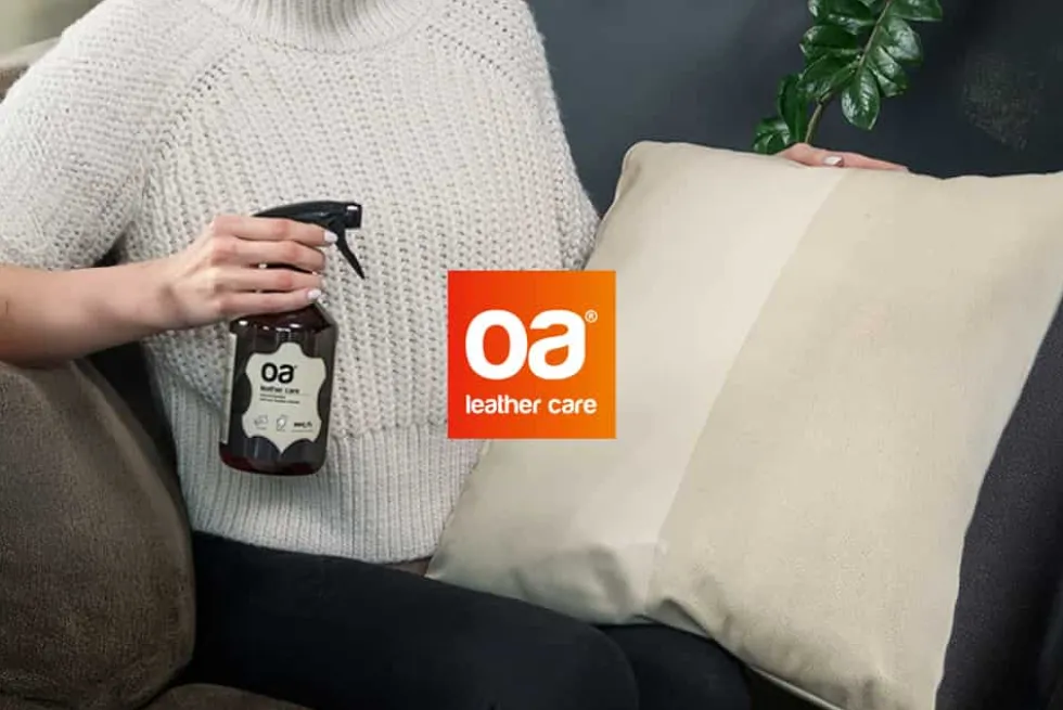 Lederreiniger OA LEATHER CARE 250ml PFC und VOC frei für Ledermöbel