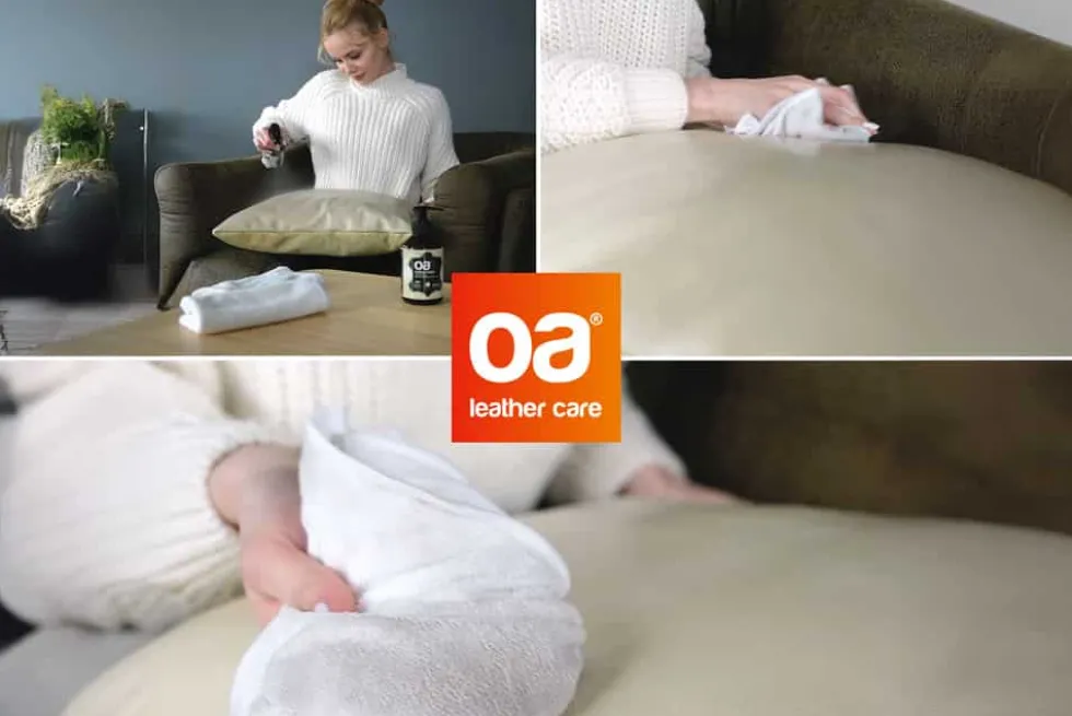 Lederreiniger OA LEATHER CARE 250ml PFC und VOC frei für Ledermöbel