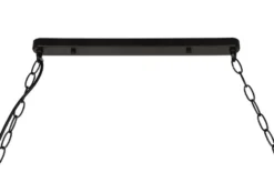 Maritime Hängeleuchte SEVEN SEAS II 120cm Seil Lampe mit 10 Leuchten