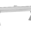 Massive Gartenbank EMPIRE TEAK 220cm Sitzbank Teakholz wetterfest