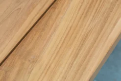 Massive Gartenbank EMPIRE TEAK 220cm Sitzbank Teakholz wetterfest