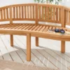Massive Gartenbank XXL EMPIRE TEAK 150cm natur Teakholz