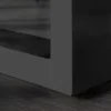 Massiver Esstisch MAMMUT 300cm braun honey finish Akazie schwarz Baumkante