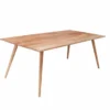 Massiver Esstisch MYSTIC LIVING 200cm Akazie natur Massivholz