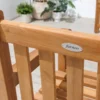 Massiver Gartenstuhl EMPIRE TEAK natur Teakholz Outdoor