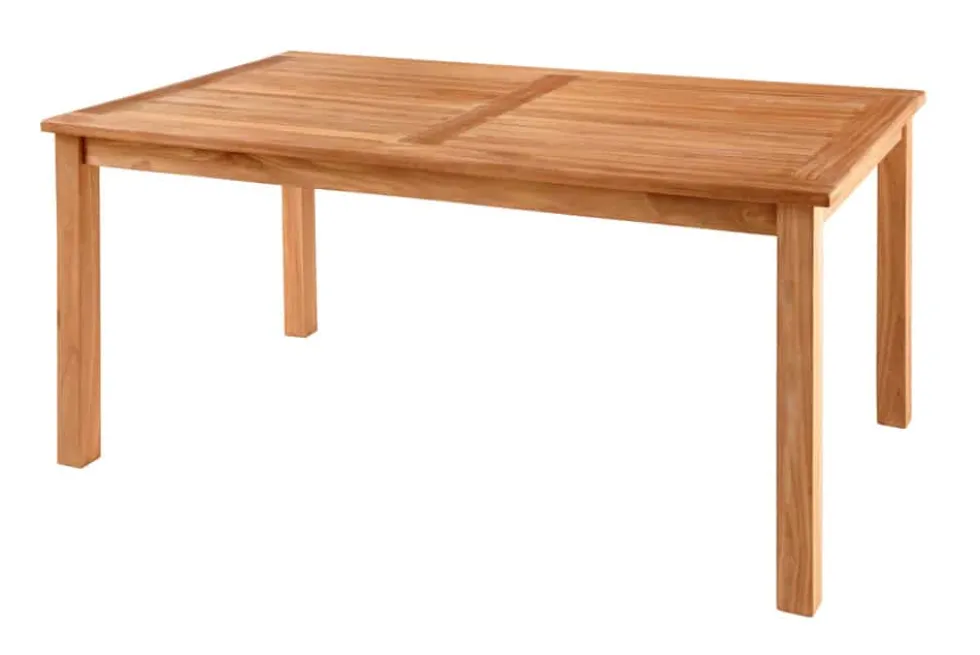 Massiver Gartentisch EMPIRE TEAK 150cm natur Teakholz
