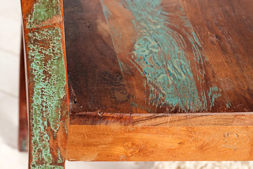 Massiver Holz Stuhl JAKARTA aus recycelten Fischerbooten