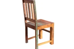 Massiver Holz Stuhl JAKARTA aus recycelten Fischerbooten