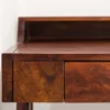 Massiver Sekretär MONSOON 120cm Akazie Schreibtisch Markant Finish