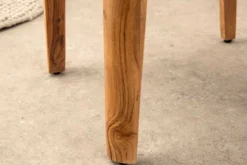 Massiver Stuhl ORGANIC braun Akazienholz honey finish handmade