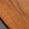Massive Sitzbank GENESIS 200cm braun Akazienholz mit Rückenlehne Baumkante