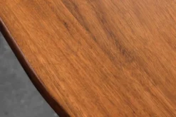 Massive Sitzbank GENESIS 200cm braun Akazienholz mit Rückenlehne Baumkante