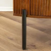 Massives Sideboard GRANDEUR 180cm braun Mangoholz schwarz Metall