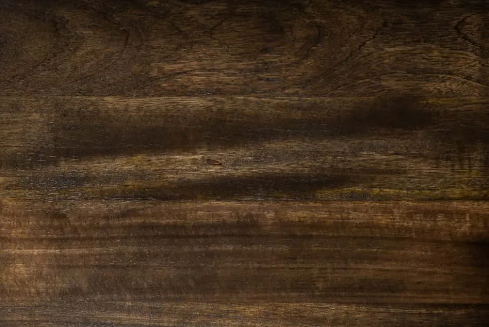 Massives Sideboard ONYX 160cm dunkelbraun gold Mangoholz Edelstein Achat Schiebetüren