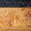 Massives Wandregal MAKASSAR 80cm natur Mangoholz handmade