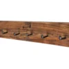 Massive Wandgarderobe HEMINGWAY XL 90cm natur recyceltes Massivholz