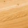 Massivholz Esstisch WILD OAK 200cm natur Wildeiche Schweizer Kante Edelstahl U-Gestell
