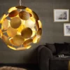 Moderne Design Hängeleuchte INFINITY HOME 65cm gold Pendelleuchte