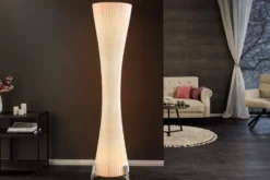 Moderne Design Stehlampe PARIS X 180cm weiß Stehleuchte