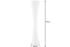 Moderne Design Stehlampe PARIS X 180cm weiß Stehleuchte