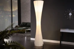 Moderne Design Stehlampe PARIS X 160cm weiß Stehleuchte