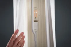Moderne Design Stehlampe PARIS X 160cm weiß Stehleuchte