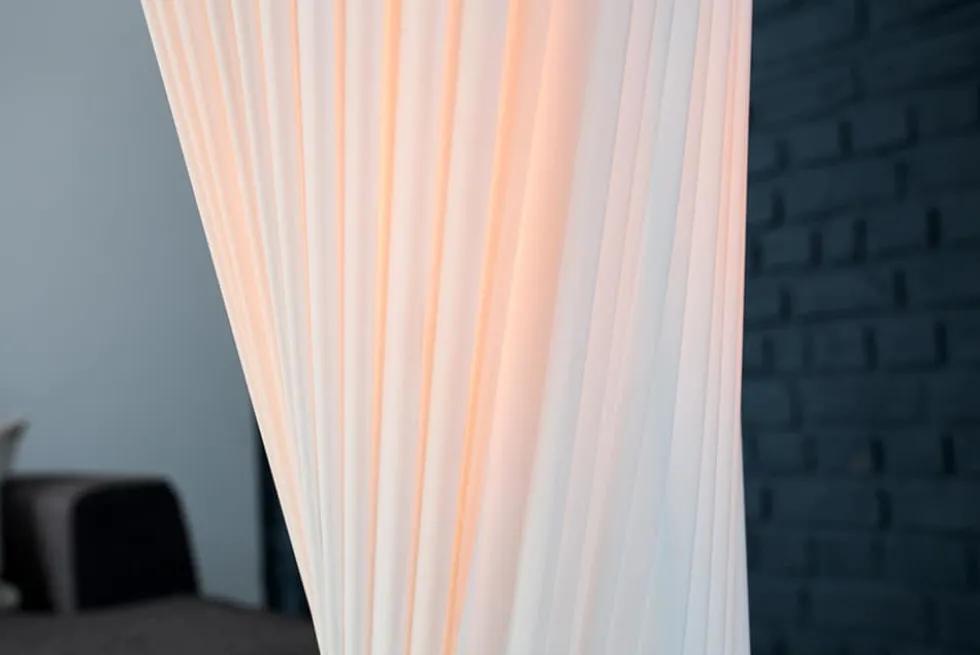 Moderne Design Stehlampe PARIS X 120cm weiß Stehleuchte