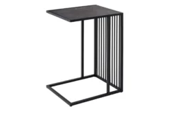 Moderner Beistelltisch ARCHITECTURE 65cm graphit Metall Laptoptisch