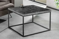 Moderner Couchtisch ARCHITECTURE 60cm graphit Metallgestell