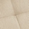 Moderner Design Stuhl TRES CHIC beige Cord schwarze Metallbeine Esszimmer