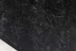 Moderner Esstisch MILANO 140cm anthrazit Keramik schwarze Metallbeine